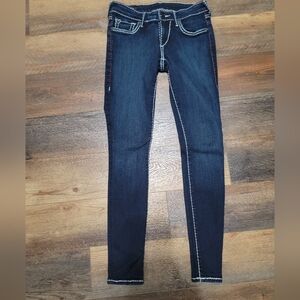 True Religion Dark Indigo Women's Skinny Jeans